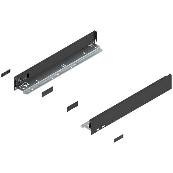 770N4502S Legrabox Drawer Side Terra Black